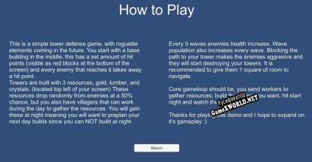 Русификатор для Rogue Tower Defense