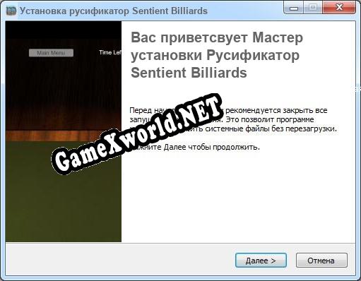 Sentient Billiards полный перевод игры