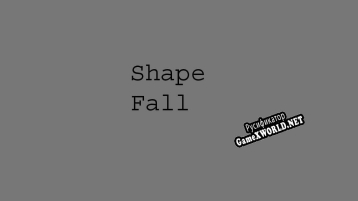 Русификатор для Shape Fall