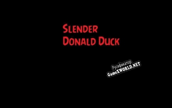 Русификатор для Slender Donald Duck