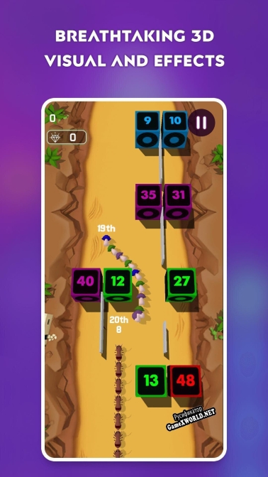 Русификатор для Snake VS Block Game  Snake Beats