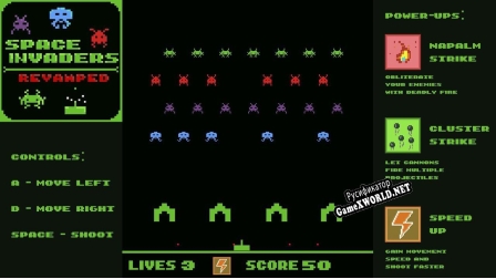 Русификатор для Space Invaders Revamped