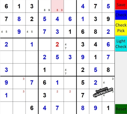 Русификатор для Sudoku (itch) (Zxython)