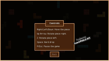 Русификатор для Tetris [GMS2]