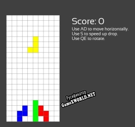 Русификатор для Tetris (itch) (sappyjam)