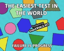 Русификатор для THE EASIEST TEST IN THE WORLD