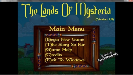Русификатор для The Lands Of Mysteria
