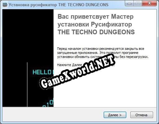 THE TECHNO DUNGEONS полный перевод игры
