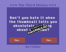 Русификатор для The third choice