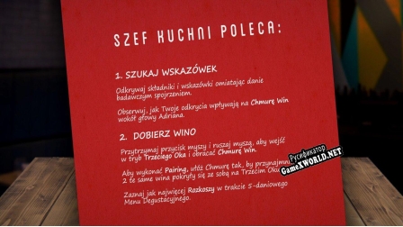 Русификатор для The Wine Pairing of Adrian Chmielarz
