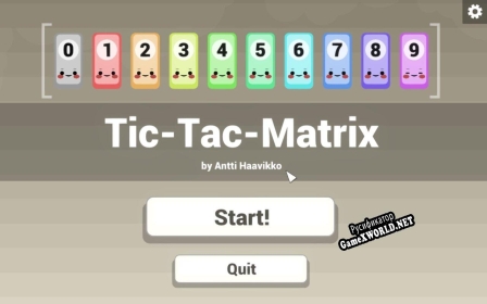 Русификатор для Tic-Tac-Matrix