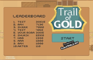 Русификатор для Trail Of Gold Incredibly Heavy Load of The Cursed Bloody Metal