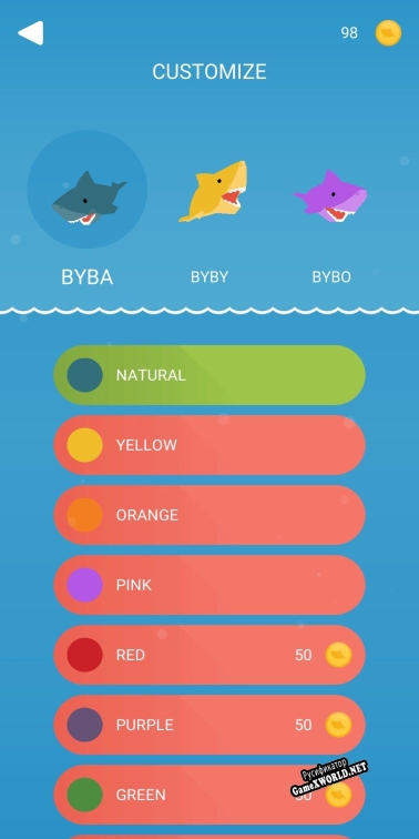 Русификатор для Vegetables Sharks AR