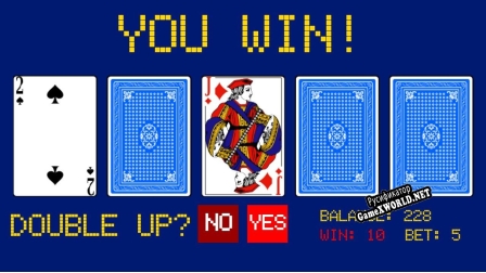 Русификатор для Video Poker Jokers Wild