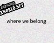 Русификатор для where we belong.