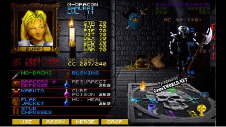 Русификатор для Wizardry 7 Crusaders of the Dark Savant
