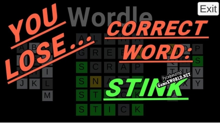 Русификатор для Wordle In Unity