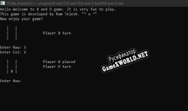 Русификатор для X and O (JustGamerMe)