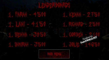 Русификатор для Zombie Survival Total Apocalypse
