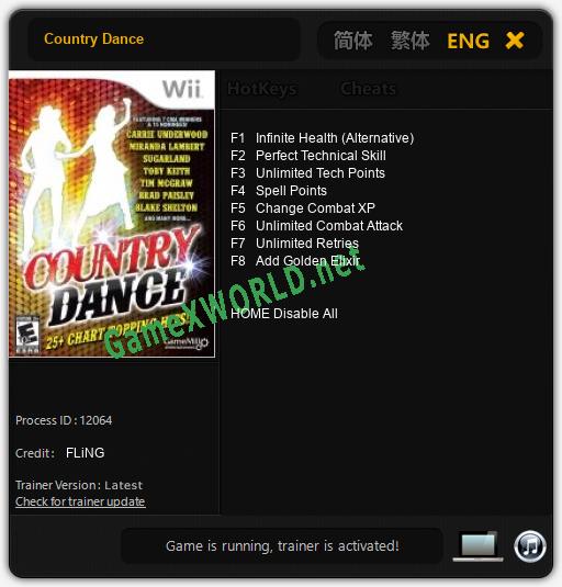 Country Dance: Читы, Трейнер +8 [FLiNG]