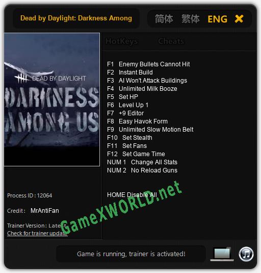 Dead by Daylight: Darkness Among Us: Читы, Трейнер +14 [MrAntiFan]