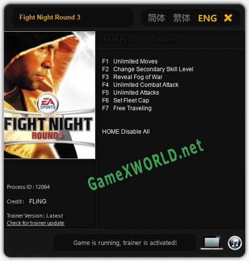 Fight Night Round 3: Читы, Трейнер +7 [FLiNG]