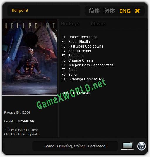 Hellpoint: Читы, Трейнер +10 [MrAntiFan]
