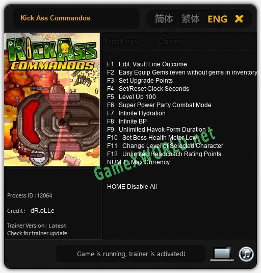 Kick Ass Commandos: Читы, Трейнер +13 [dR.oLLe]