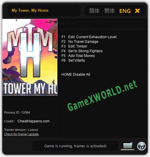 My Tower, My Home: Читы, Трейнер +6 [CheatHappens.com]
