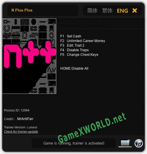 N Plus Plus: Читы, Трейнер +5 [MrAntiFan]