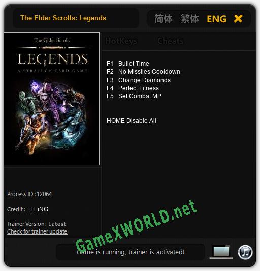 The Elder Scrolls: Legends: Читы, Трейнер +5 [FLiNG]
